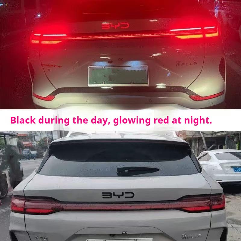 For BYD Song Plus DMI Black Front Emblem Modification Black Warrior Car Badge Covering Styles Logo Rear Vehicle Logo Sticker