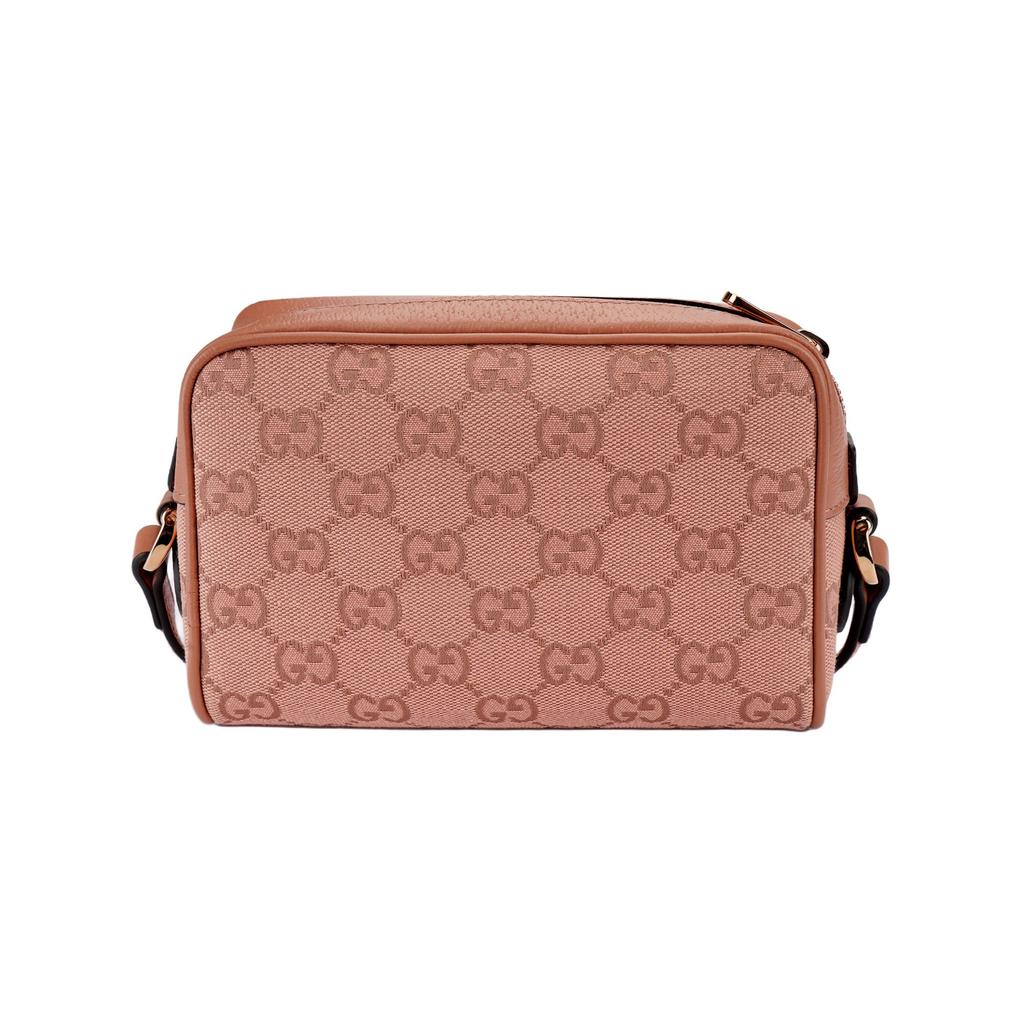 GUCCI Ophidia Fabric With Cow Leather Shoulder Bag, Crossbody Bag Mini Women's Pink 574493-FACC7-5748