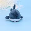Key Holder Soft Cartoon Shark Shape Plush Creative Hanging Pendant for Bag