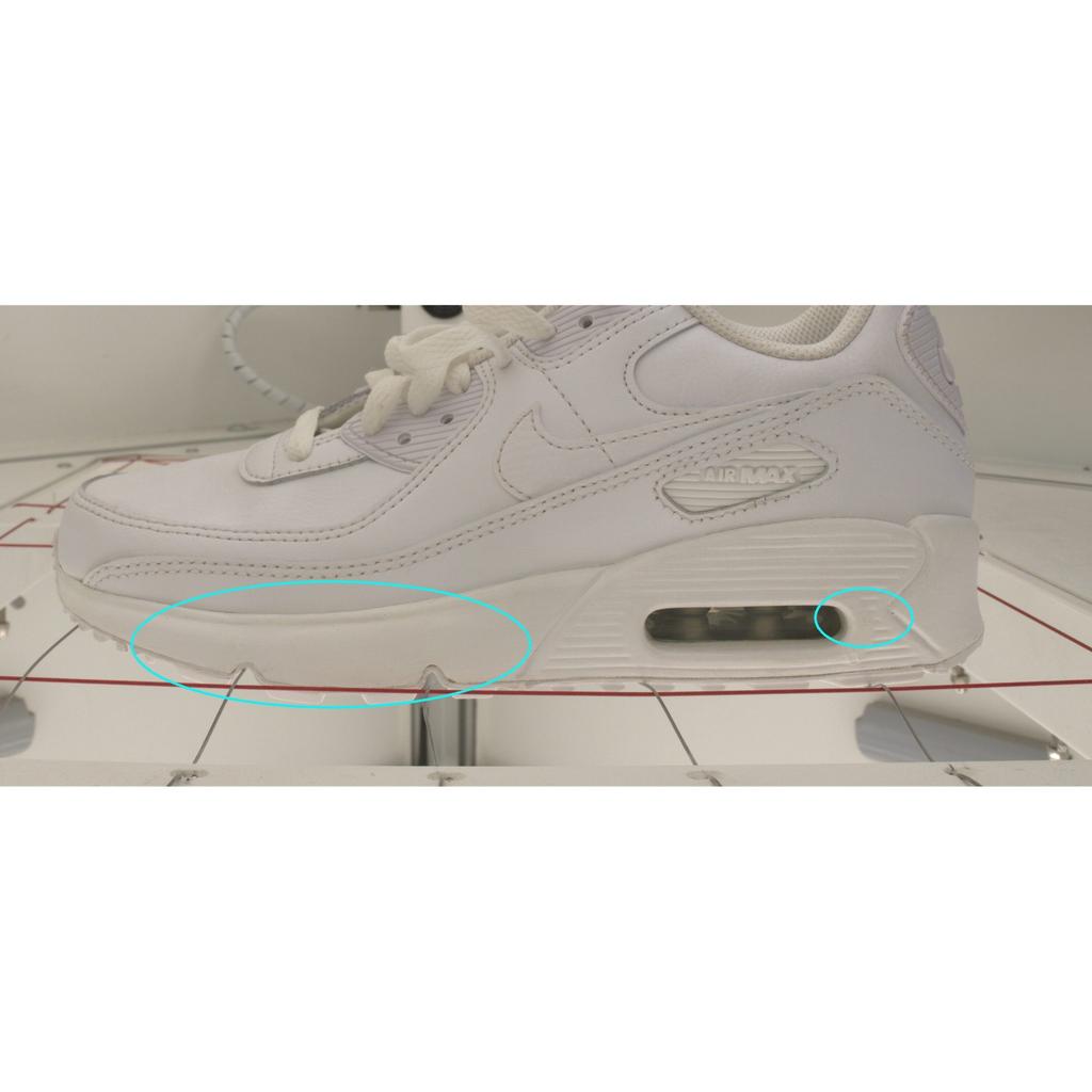 Pre-owned NikeAir Max 90 LTR GS CD6864-100-P26104463670890