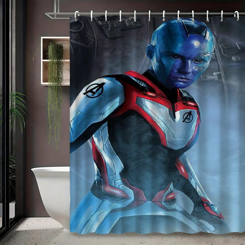 X-Men Xavier'S School Logo Waterproof Shower Curtain For Superhero Decor