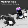 Soporte Cargador Inalámbrico Para iPhone 15 14 Samsung S23 S22 Ultra Fold Z Flip Galaxy Watch iWatch Active Buds Estación de Carga Rápida