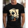 Summer Tshirts For Unisex Casual Short Sleeve Round Neck Tops Crew Neck Casual Shirt Suitable For All Seasons Outdoor Top