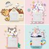 Unicorn Switch Sticker 3D Cartoon Kids Room Decor luminous Stickers Switch Cover Wall Light Unicorn Socket Stickers Decoration