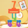 קוביות עץ לזיהוי מספרים: צעצוע חידות מתמטיקה והיגיון לגיל הרך