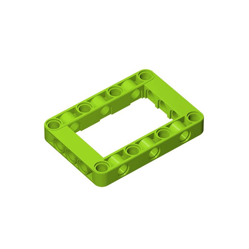 10 Stück/Los 64179 High-Tech 5x7 Offenes Zentrum Liftarm MOC Bausteine Teile Montiert Auto Partikel DIY Puzzle Steine Kinderspielzeug