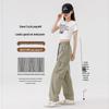 ROMON Women's Casual High-Waist Straight-Leg Trousers
