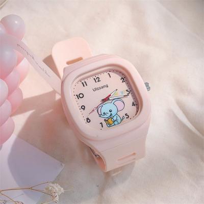 Cartoon Drop-proof Children's Watch Korean Version Ins Silicone Watch Children's Sports Watch