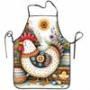 1pc Adorable Chick & Sunflower Apron - Pastoral Chicken Print with Chicks & Sunflowers, Bib Suitable for Home Kitchen Baking, Easter Party Apron for &