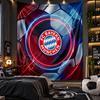 Væghængt Gobelin Bayern München Print Stof til Stue Soveværelse Boligindretning
