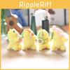 Adorable Mini Plush Dinosaur Keychain Soft Stuffed Toy Cute Cartoon Pendant Accessory