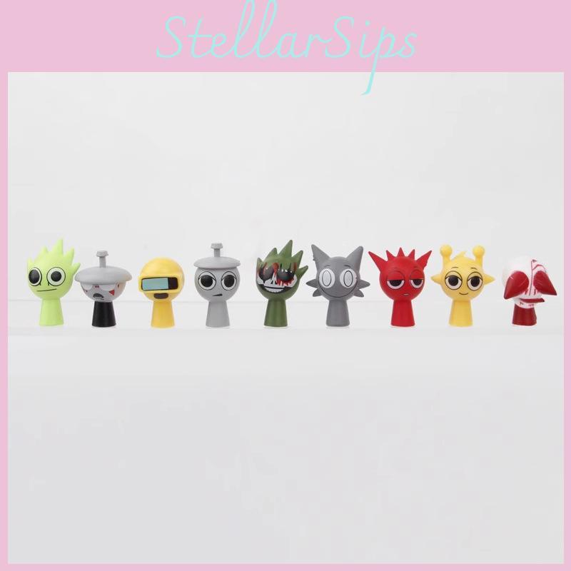 Figure Action Sprunki Cartoon Model Toy Decoration Doll Children Gifts Ornament
