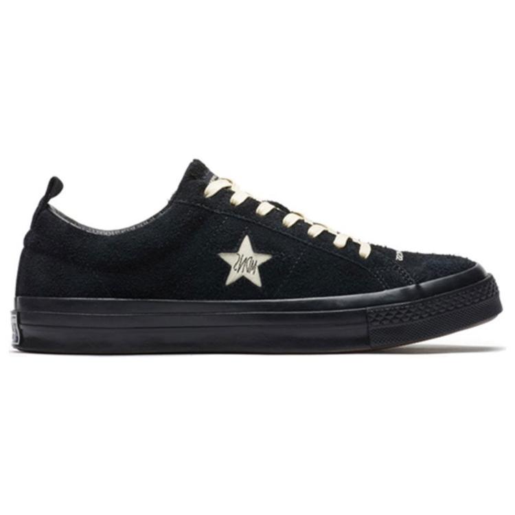 MADNESS X Converse One Star Low Top Skateboard Shoes Unisex Black 161027c