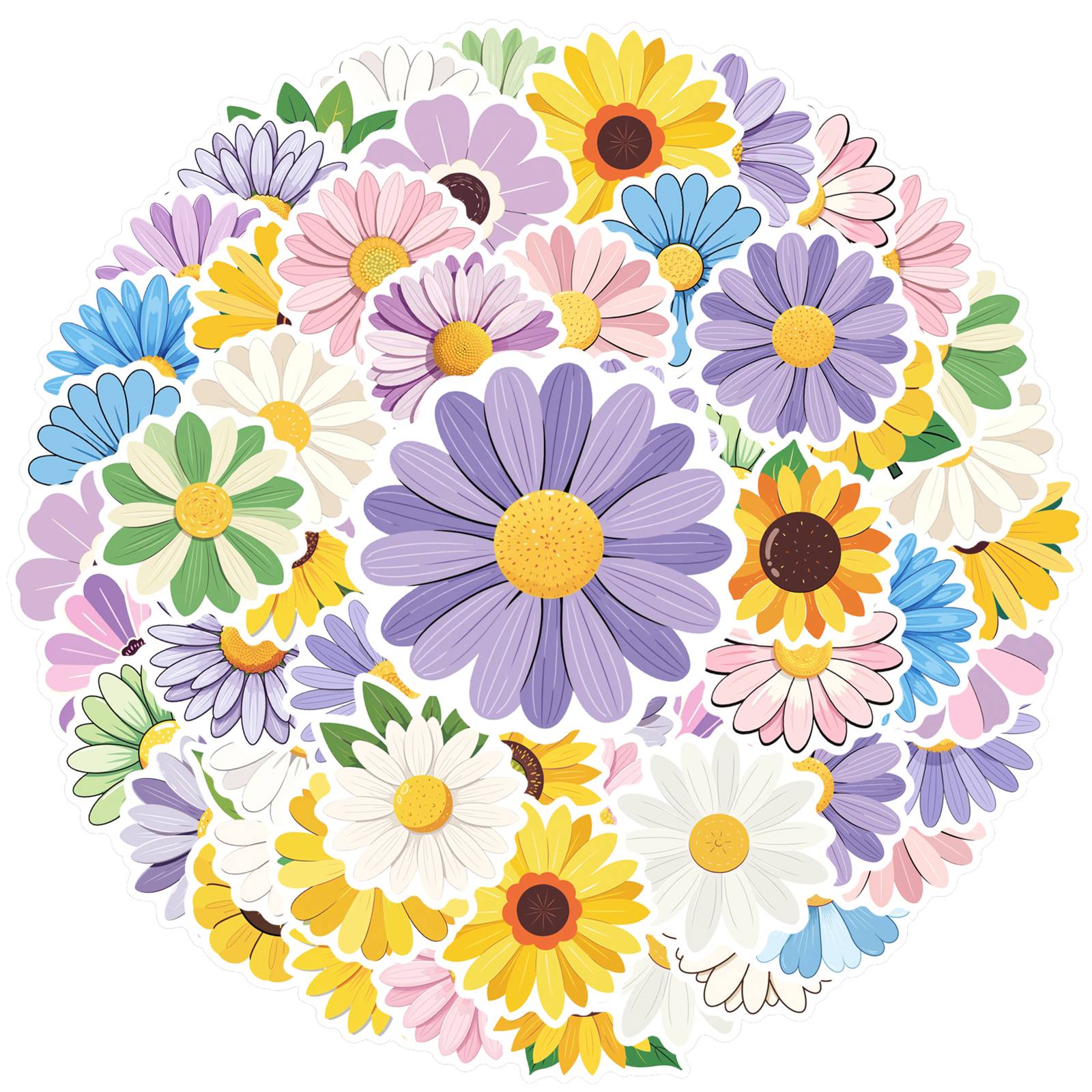 

35pcs Pastel Nature Stickers Minimalist Garden Stationery Stickers Stickers For DIY Phone Laptop Scrapbook Bike Laptop