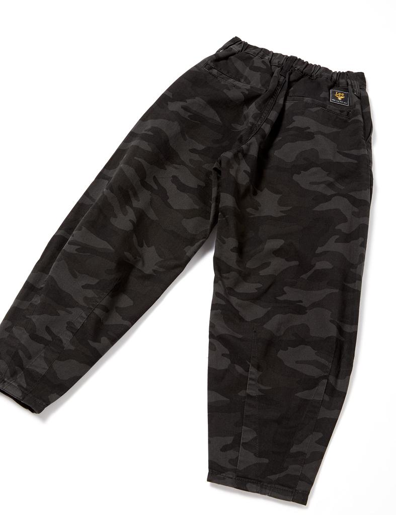Lee Official Tapered Wide Leg Pants for Black Size 140 Boys, Camo,
