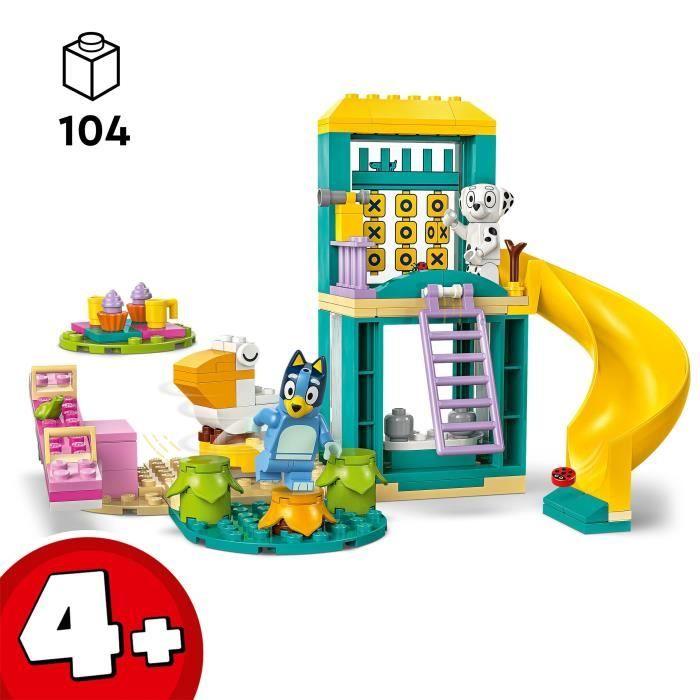 LEGO Bluey 11201 Bluey et Chloé à l’Aire de Jeux - Jeu de Construction dès 4 ans - Animaux