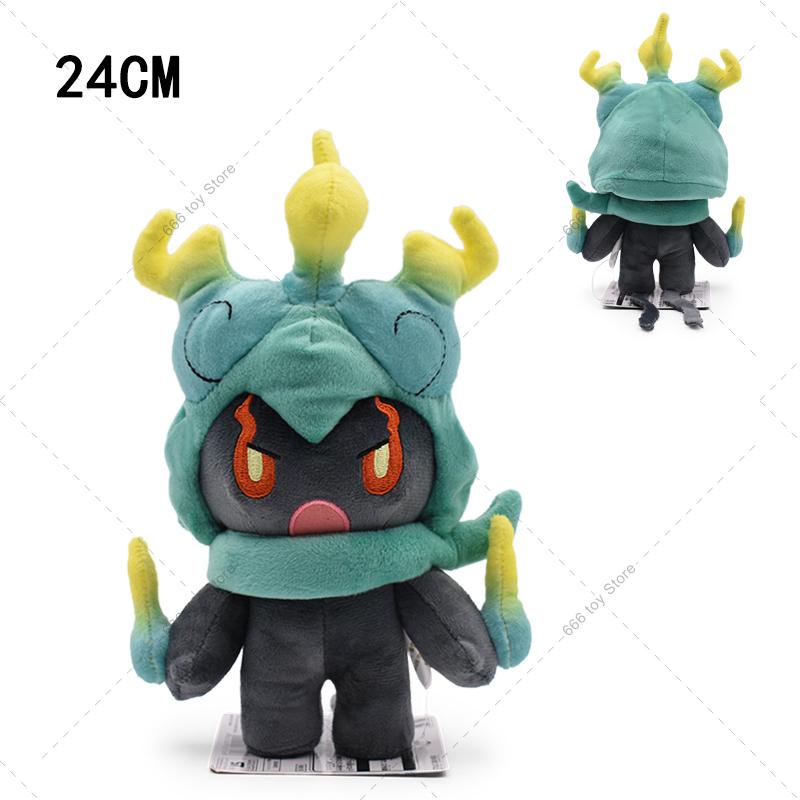 2 Styles Pokemon Plush Marshadow Shiny Marshadow Stuffed Animal Toy Anime Stuffed Toys Cute Birthday Gifts
