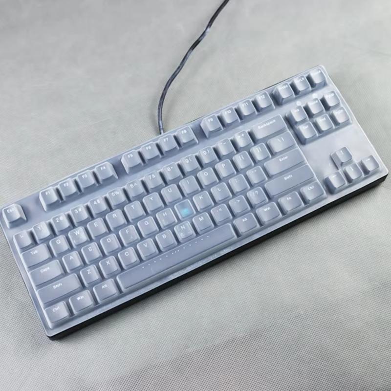 Silikon Tastaturabdeckung Hautschutz für V500Pro 87 Tasten Kabellose Mechanische Gaming-Tastaturen Desktop-PC