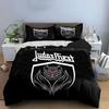 Black Gothic Bat Bedding Set Bedding Duvet Cover Set Duvet Cover Pillowcases  (1 * Duvet Cover 2 * Pillowcases, Without Duvet Insert)