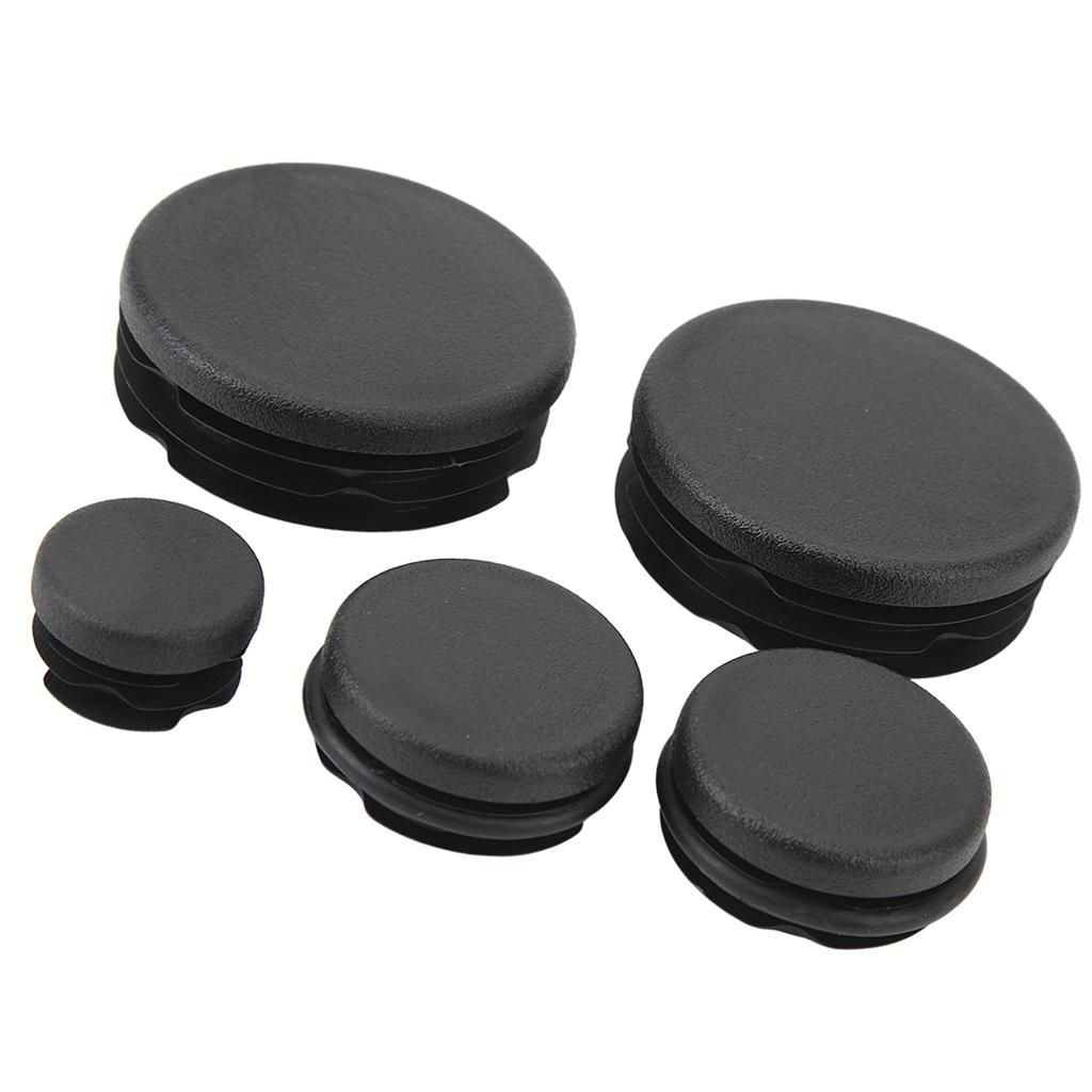 5PCS Motorcycle Frame Hole Cover Caps Plug Kit Decor Waterproof Dustproof Fit For R1250 R1200