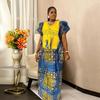 Plus Size Women's New Fashion Print Maxi Dress