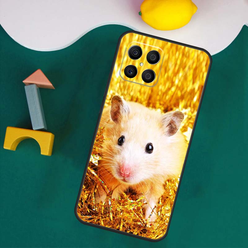 Cute Adorable Hamster Case For Honor 200 Pro 50 70 90 X9a X8a X8 X9 X8b X9c X9b Honor Magic 7 Lite 5 6 Pro Cover
