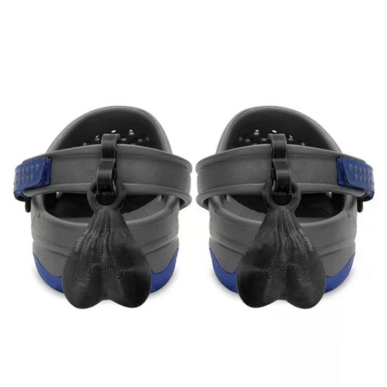 2Pcs Shoe Decorations Creative Shape Polish Surface Waterproof Bright Color Long Lasting Show Unique Charm Resin Sandal Hanging Ornament