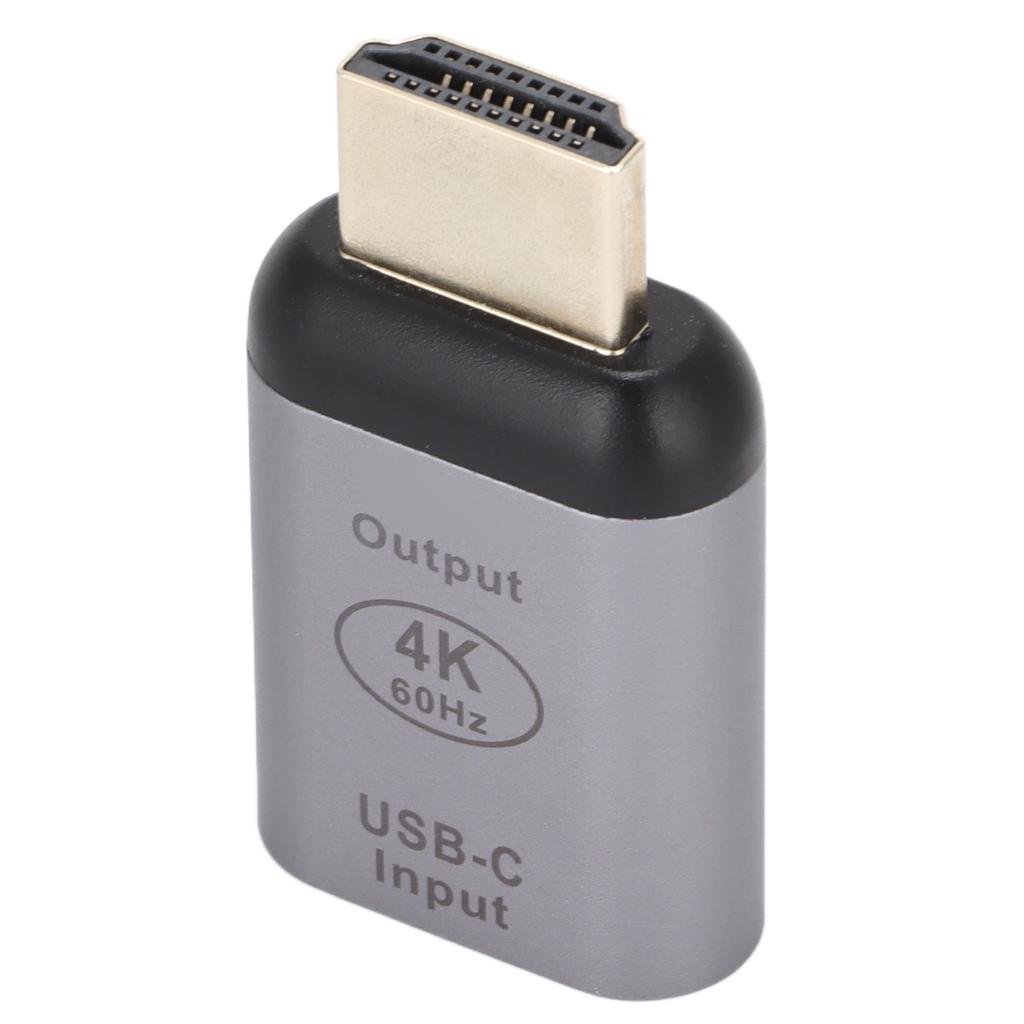 JORINDO Type C to HD Multimedia Interface Adapter 4K At 60HZ with Aluminum Shell Video Converter(Type C Female to HD