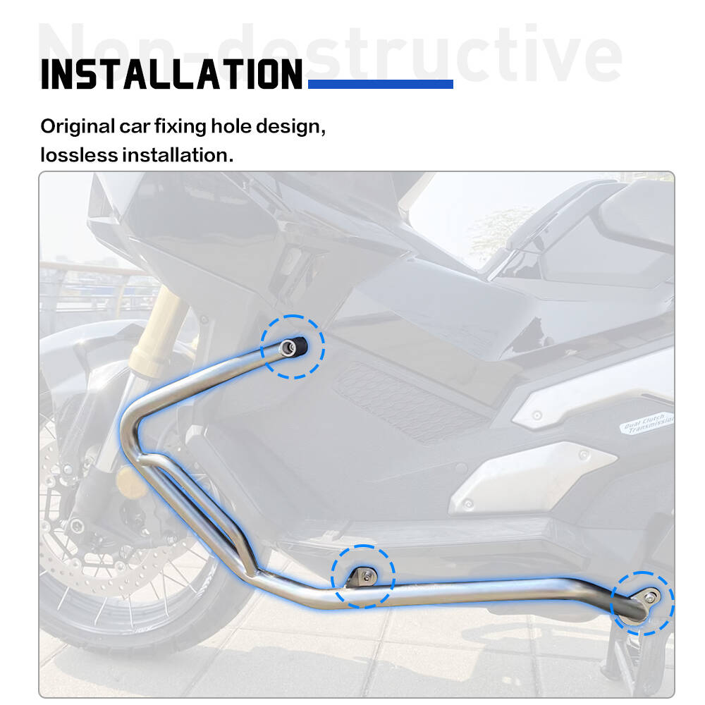 For Honda XADV 750 XADV750 2021-2025 New Model Motorcycle Bumper Protection Metal Anti-collision Bar Frame Protector Frame