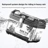45L Capacity Motorcycle Trunk Thickened Electric Vehicle Durable Storage Storage Box  Universal Fit