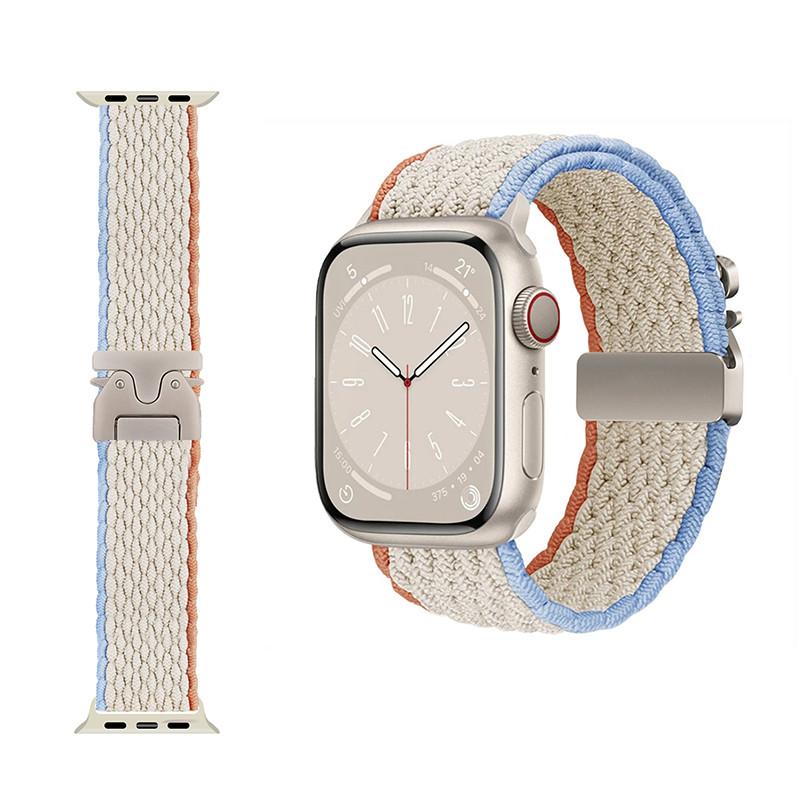 Parachute Straps Nylon Braided bracelet Band for Apple Watch 46mm 42mm 45mm 49mm 44mm 41mm iWatch Series 11 10 SE 3 Ultra 3 9 8