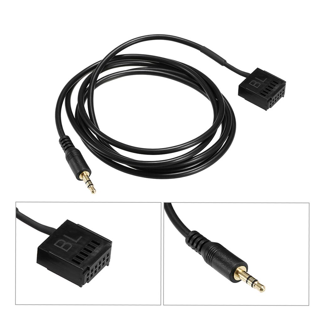 AUX IN Cable Adapter 6000 CD Aux Car Stereo Replacement for Ford Fiesta Ford Focus 6000 CD