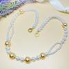 S925 Sterling Silver Gold-Tone Multifunctional Pearl Necklace with Light Luxury Style – 2025 Women's Choker