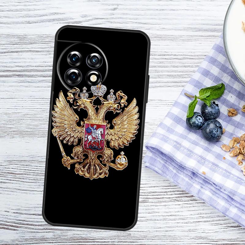 Russia Russian Coat Of Arms Case For OnePlus Nord CE 5 4 3 2 Lite N20 N30 OnePlus 15R 13T 13R 12R 10T 10R 11 13 15 Cover