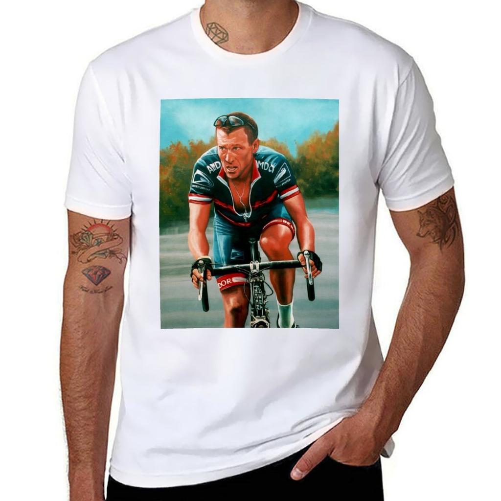 Lance Armstrong Tshirt Quick Dry Training Short Sleeve Tee