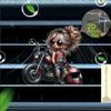 2D Flat Motorcycle Girl Car Vent Clip Decorative Diffuser (fragrance Not Included), Car Interior Decoration, Aromatherapy Clip,ideal for Holiday Gifts