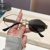 New Metal Frame Rhombus Sunglasses UV400 Protection Scratch Resistant UV400 Sunglasses Sun Glasses Women