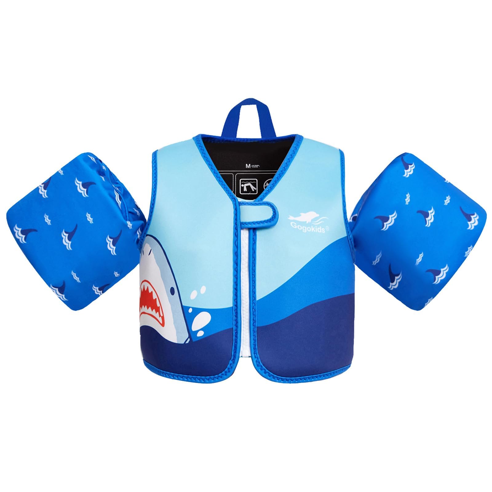 

Нарукавники Gogokids для рук Детские Для плавания Малыш Рука Возраст Плавание Вода Легкие Дети, Поплавки, Жилет, Помощник, 2-6, Ребенок, Практика, Игра, Пляж,