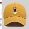 Pc Fashionable Malinois Dog Print Baseball Cap Malinois Mom Letter Print Adjustable Buckle Closure Lightweight Polyester