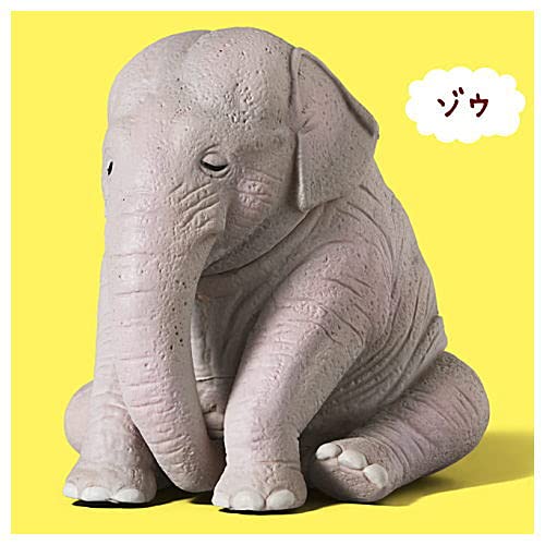 

Дырка ZOO ZOO ZOO Himana no Ne Специальный цвет Gacha Gacha Capsule Игрушка Panda s ver. [2. Слон] (один предмет)