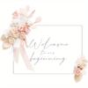 2 Pcs Wedding Sign Flower Swag Artificial Arch Backdrop Garland for Ceremony Party Entrance Welcome Easel Door Floral Wall Home Entryway Outdoor Decor