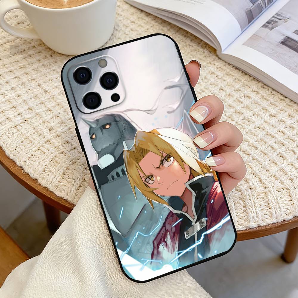 Fullmetal-l Alchemist-t Alphonse Phone Case For iPhone 17, 16,15,14,13,12,11 Plus,Pro Max, Others Soft Black Cover