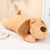 Animale di Peluche Fidget per Cani Aiuto per Dormire Battito Cardiaco del Cane Sollievo dall'Ansia Addestramento Comportamentale Cucciolo Morbido Sdraiato Bambola Regalo di Compleanno Giocattolo per Cani
