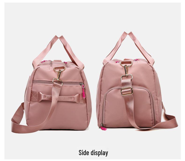 Women's Lightweight Multi-Functional Sports Bag with Shoe Compartment and Dry/Wet Separation