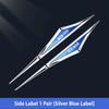2 PCS 3D Alloy Car Stickers Car Accessories for Kia Sportage Ceed Picanto Rio ProCeed Niro 5 3 4 K7 K5 K8 K3 Ray K9