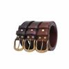 Men's Retro Genuine Cowhide Leather Belt - Versatile, Durable & Stylish