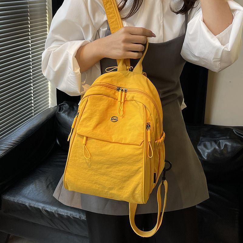 Lightweight Oxford Cloth Travel Backpack - Large Capacity, Casual & Fashionable Schoolbag