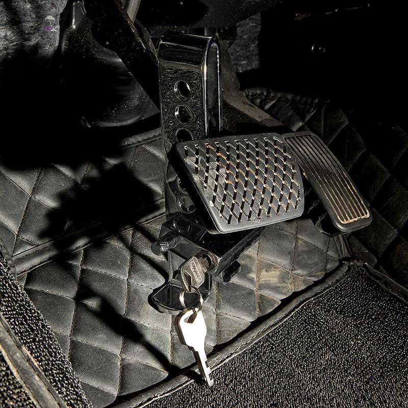 Universal Metal Car Anti-Theft Clutch & Brake Lock