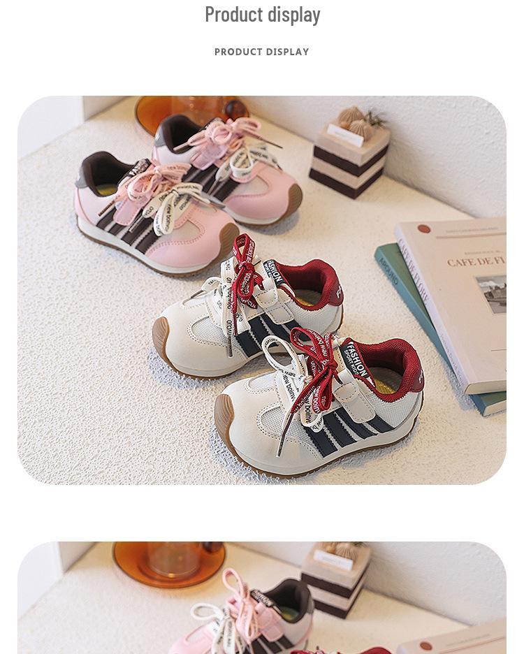 Kids' Agan 2026 Breathable Soft Sole Running Shoes for Boys & Girls - Spring/Autumn Casual Sports Trainers