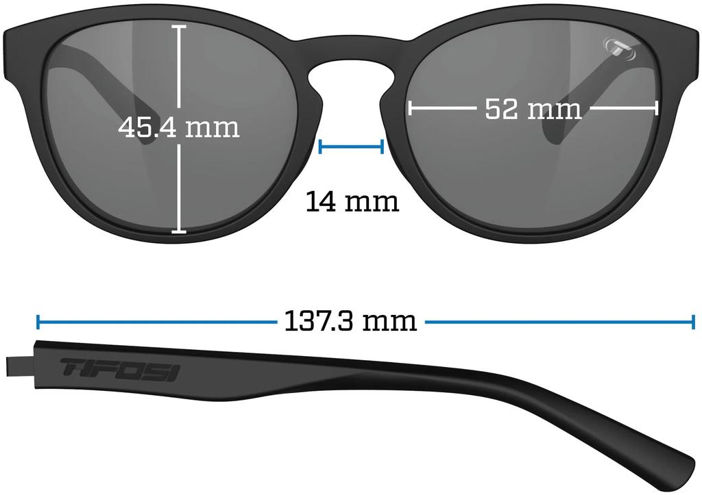 Sunglasses Svago Black Small To Large [Tifosi]